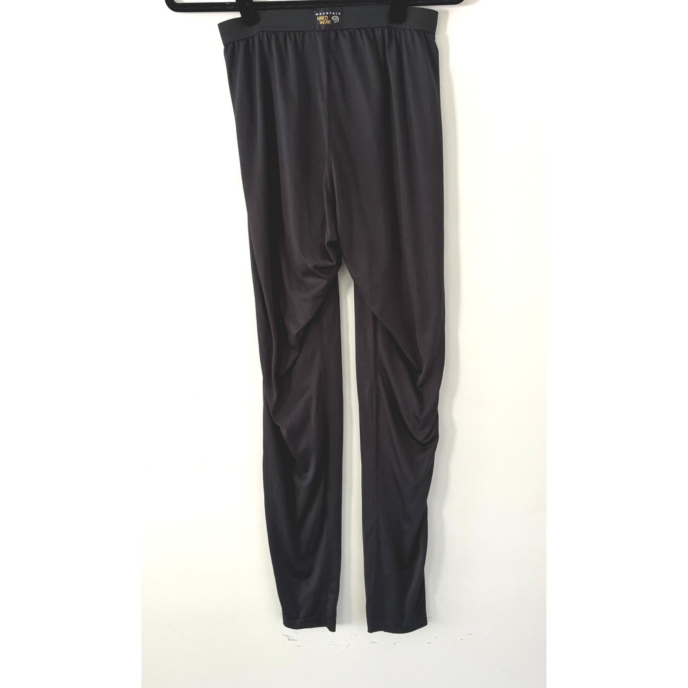 Mountain Hardwear Womens Leggings Hiking Athletic Black Polyester Blend M/M